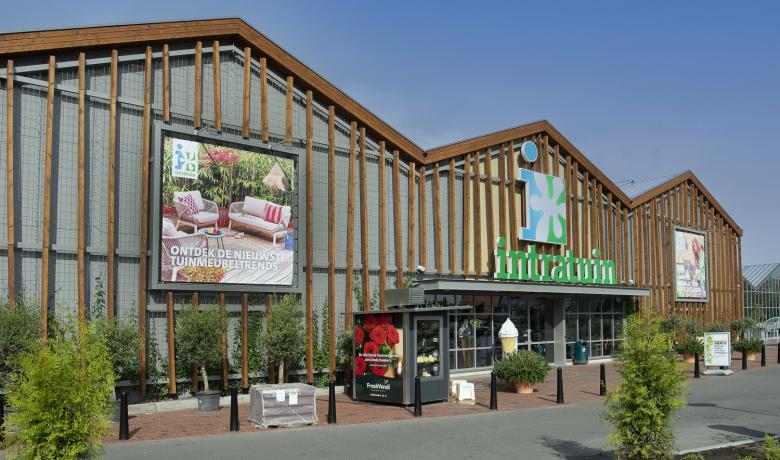 Intratuin Pijnacker - tuincentrum - garden center - constructie - jardinerie (Kees Stuip)