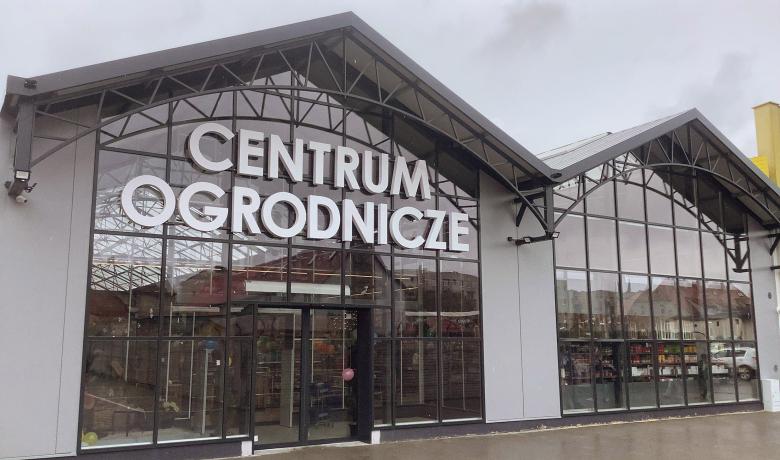 Thermoflor bouwt een bouwmarkt met tuincentrum Mrowka Miedzyrzecz